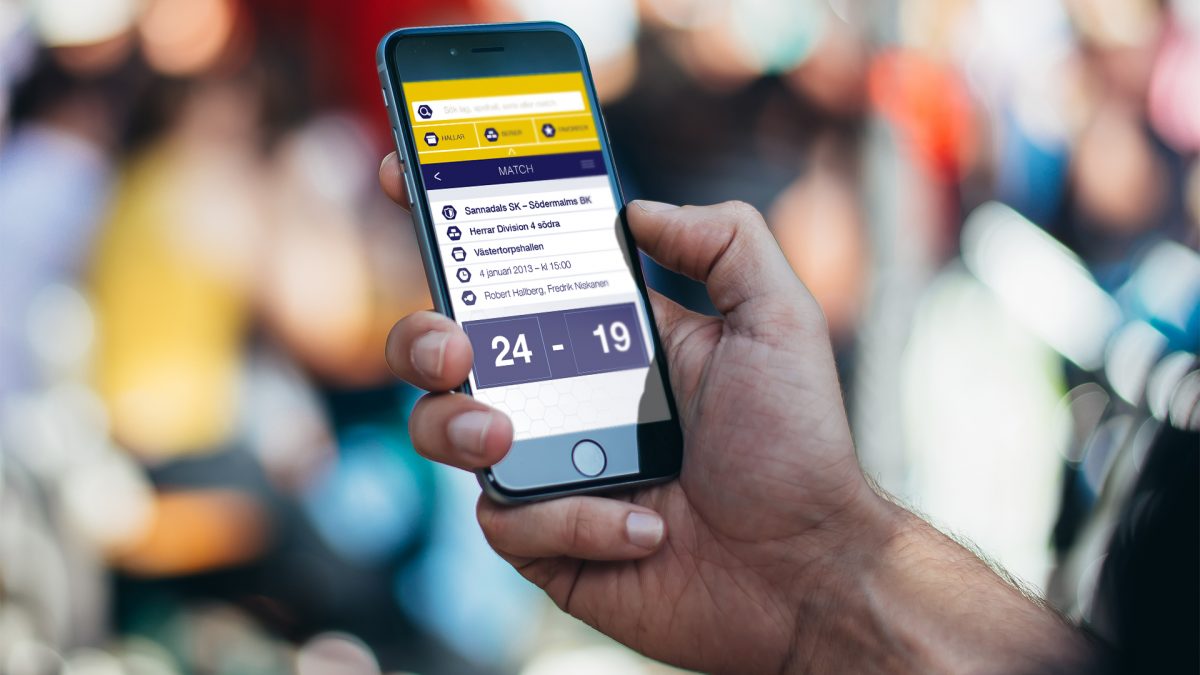 App for Swedish Handball